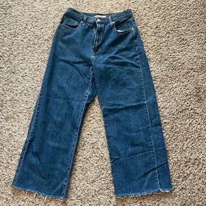 Levi’s high waisted straight jeans